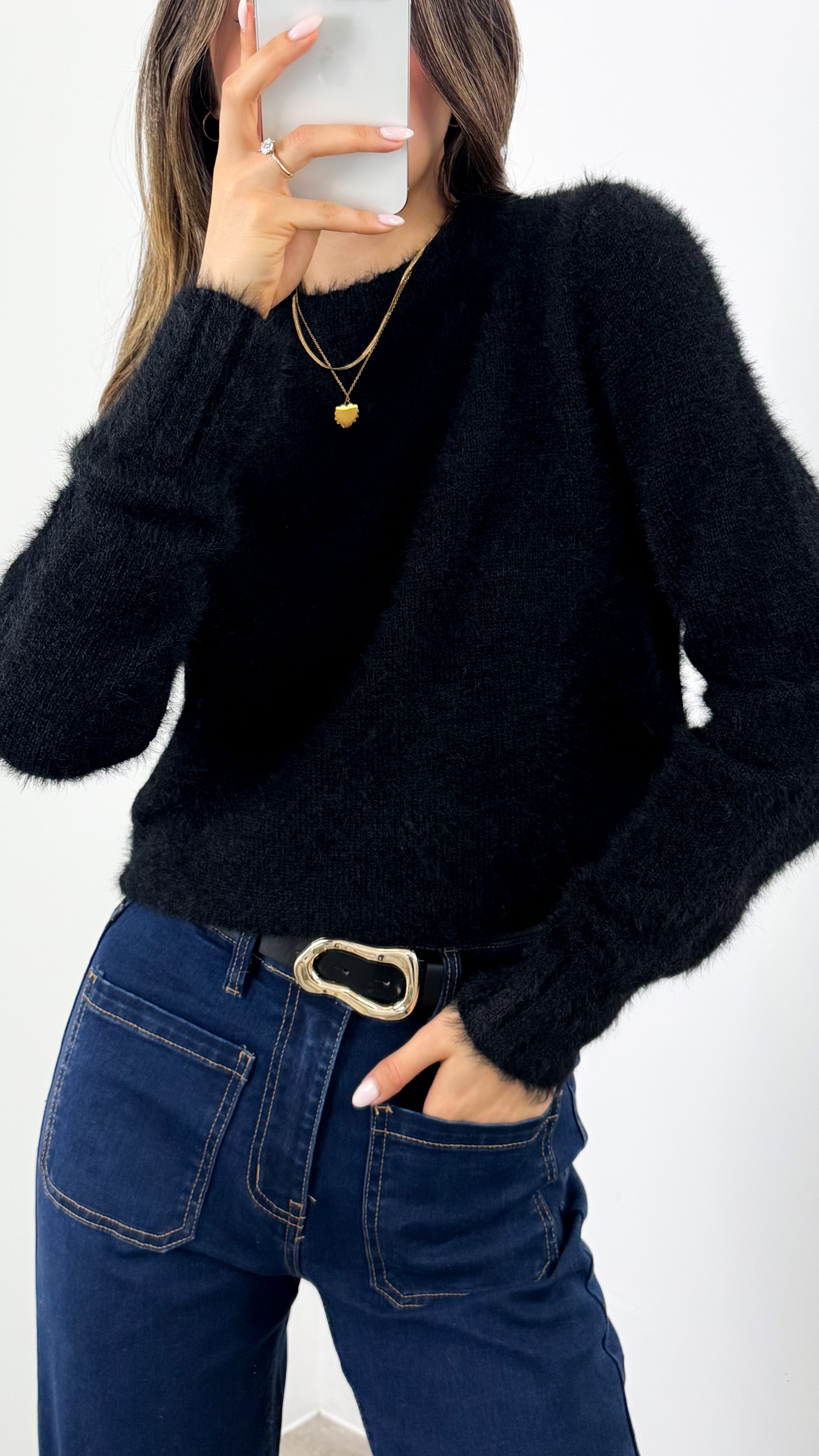 DOMINIQUE KNIT - BLACK