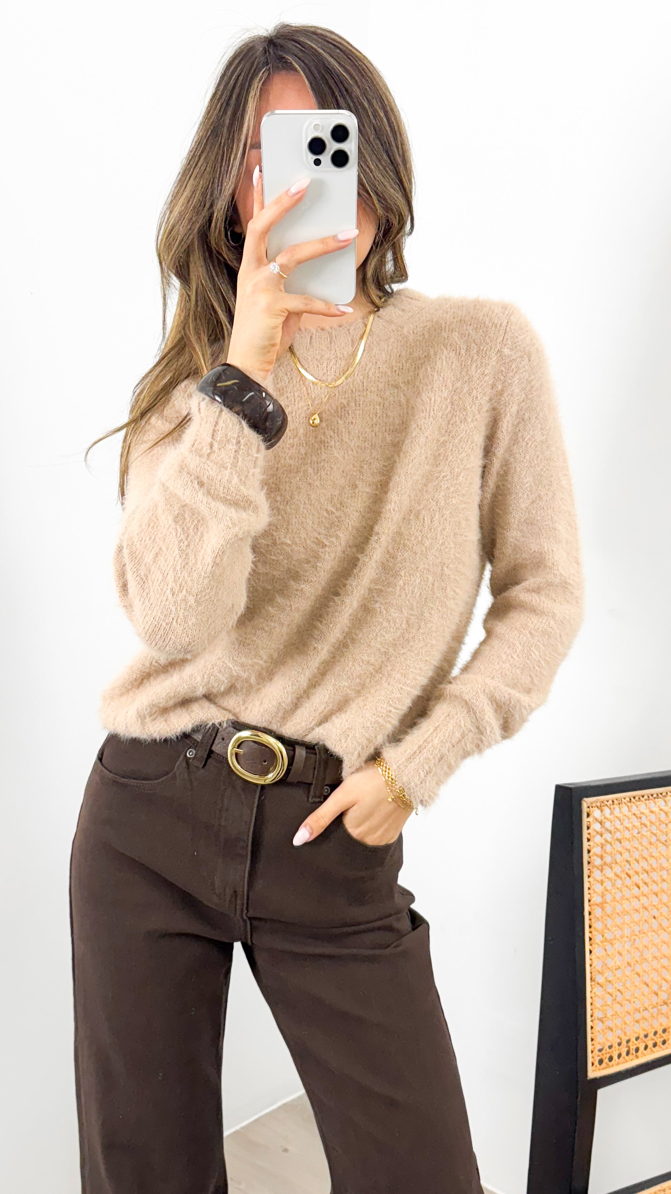 DOMINIQUE KNIT - BEIGE