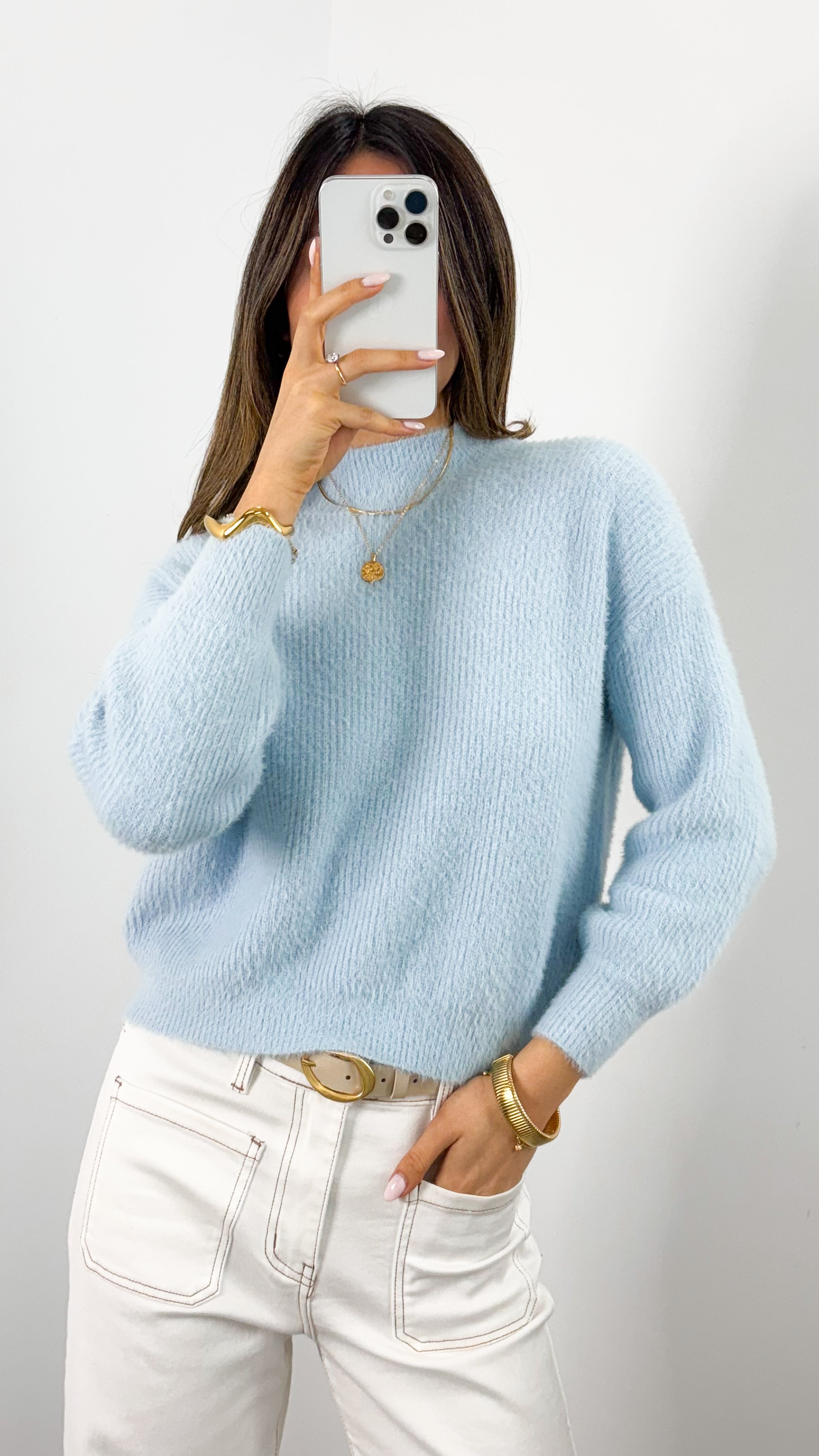 SERENA KNIT - BABY BLUE