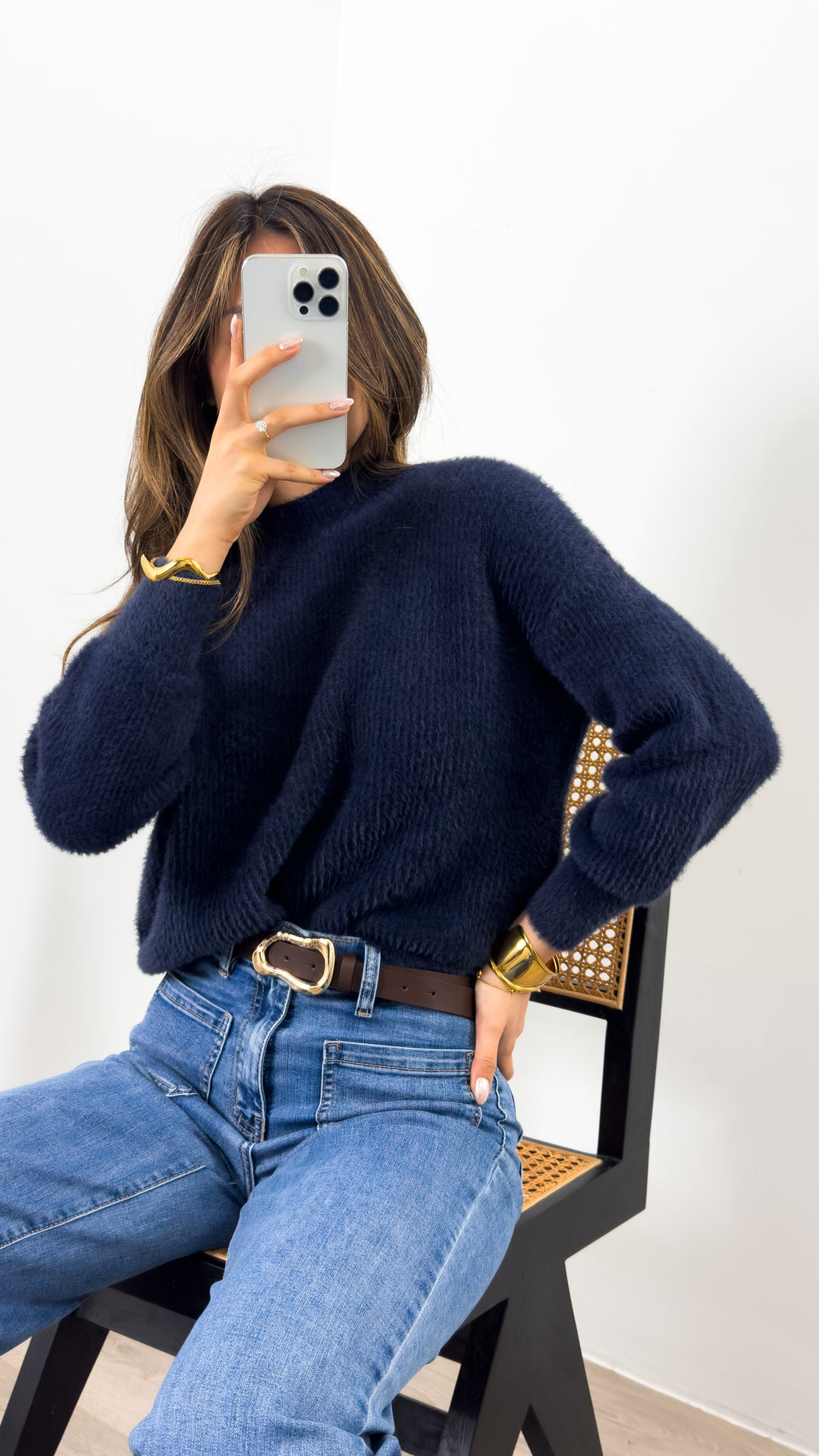 SERENA KNIT - NAVY