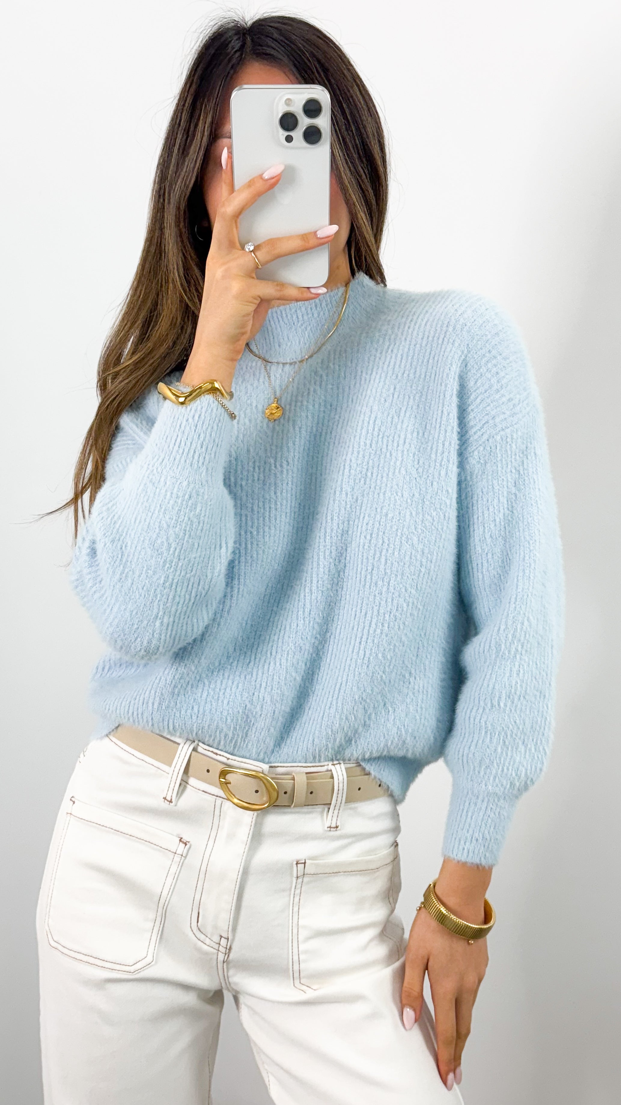 SERENA KNIT - BABY BLUE