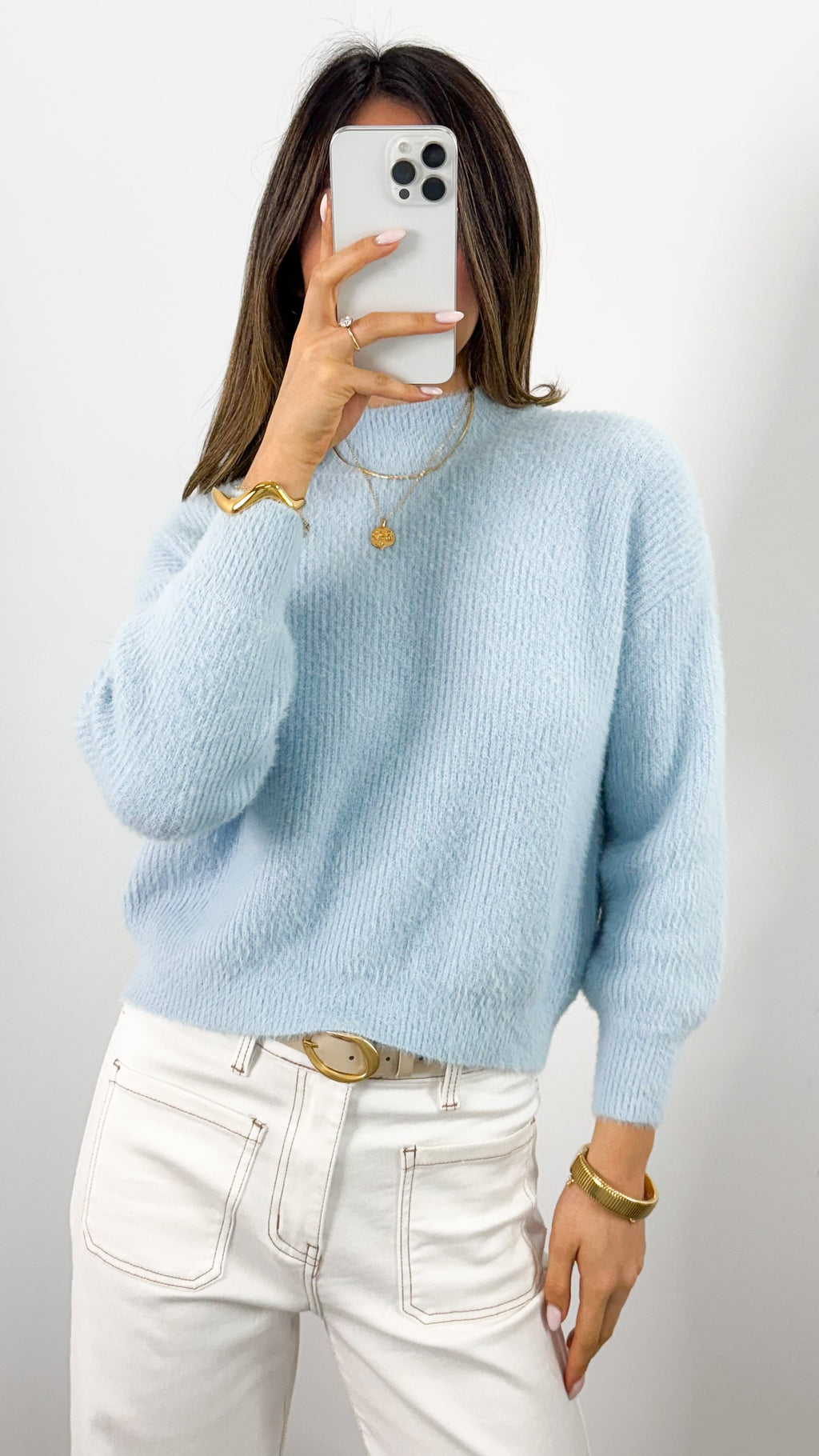 SERENA KNIT - BABY BLUE