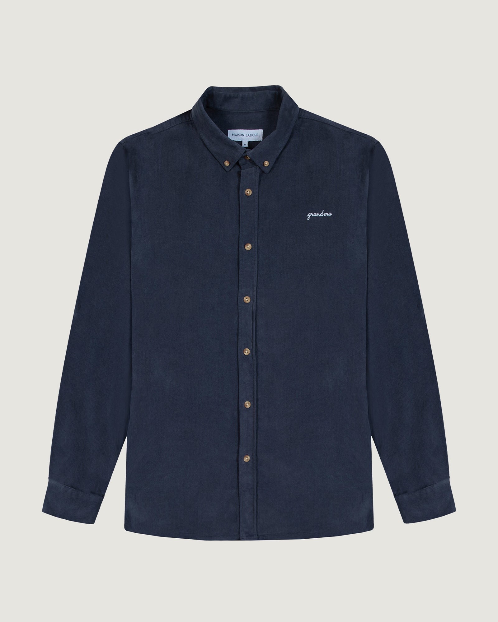 "Grand Cru" malesherbes velvet shirt