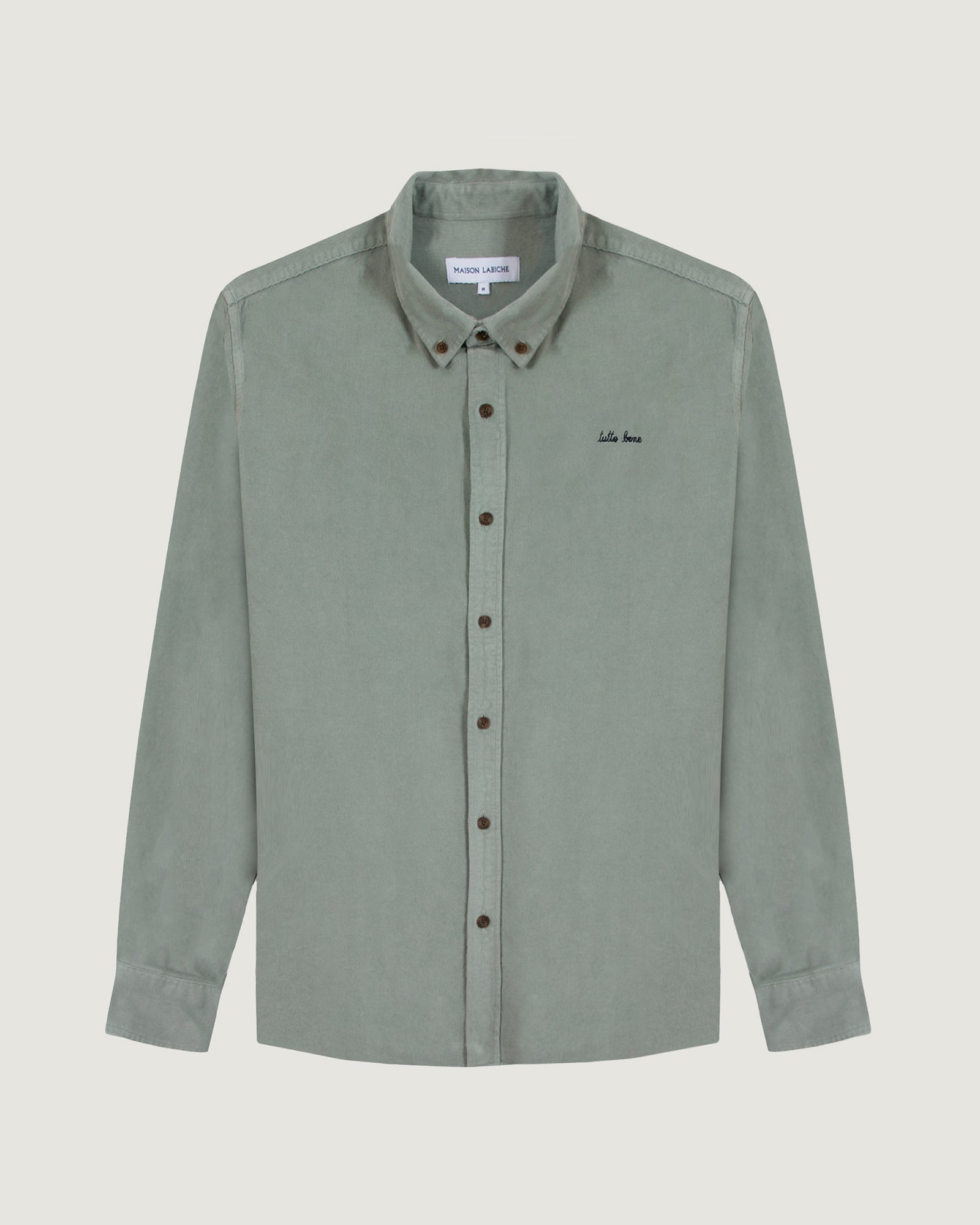 "Tutto Bene" malesherbes velvet shirt