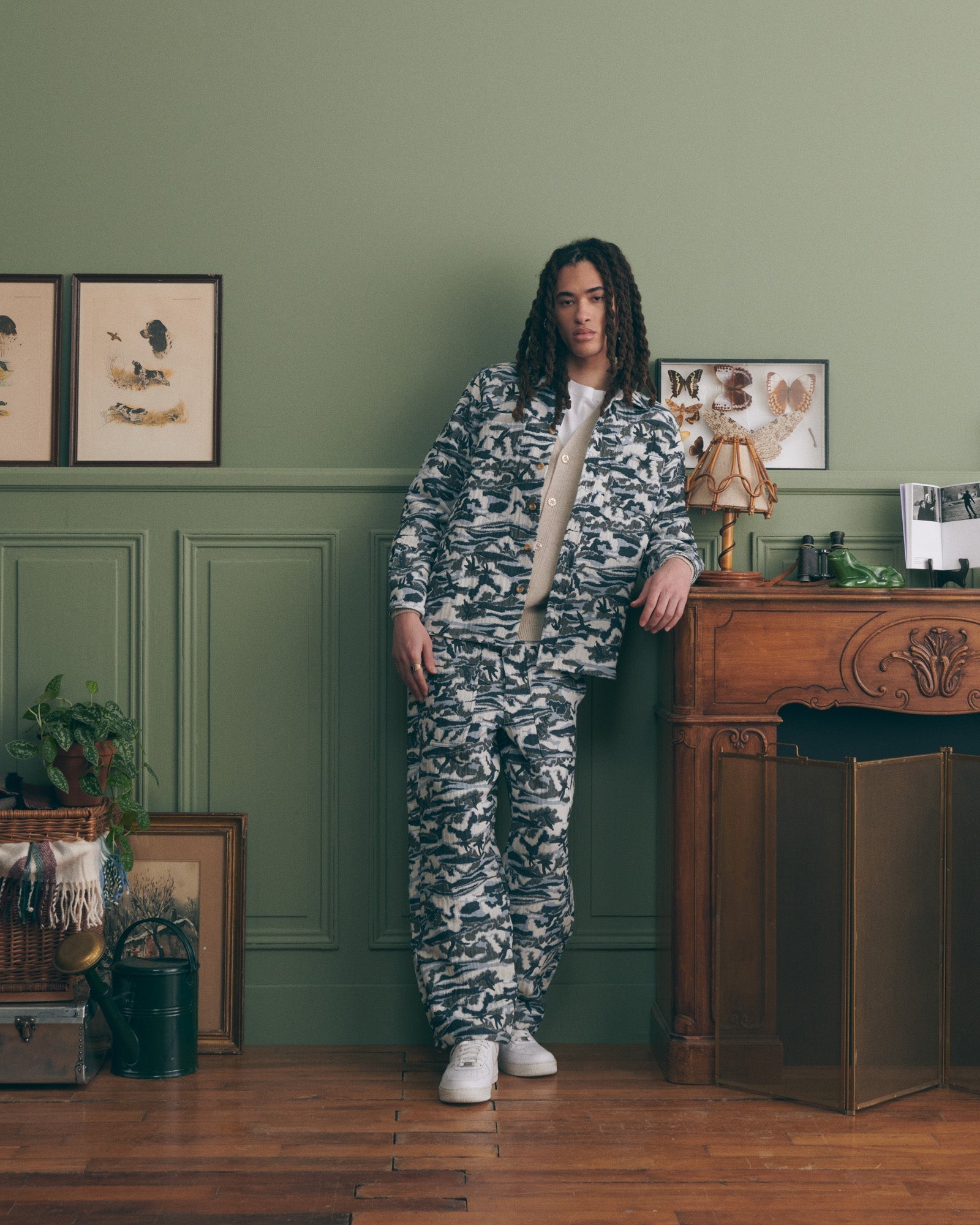 "Jacquard" monge overshirt