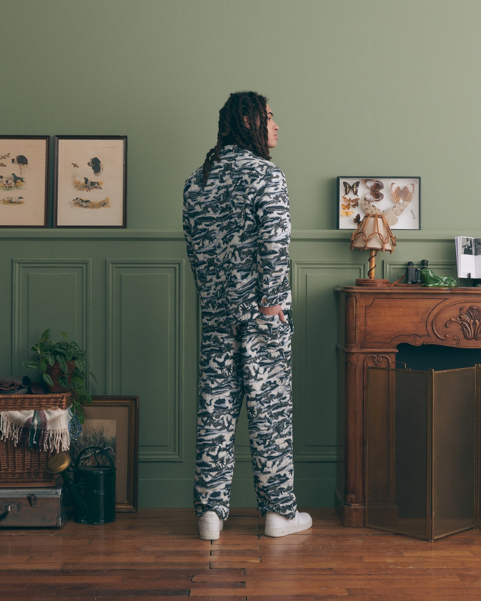 "Jacquard" monge overshirt