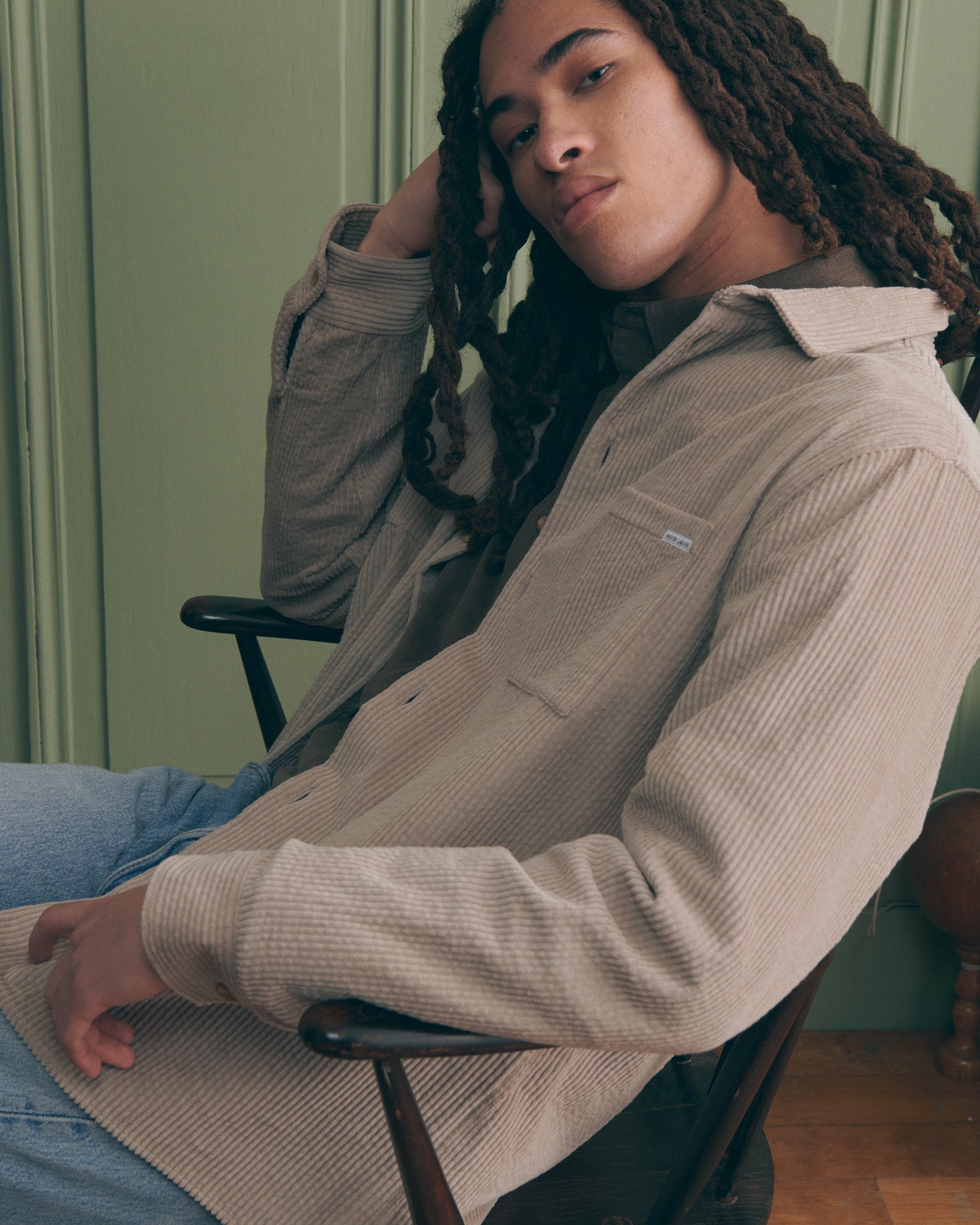 "Velvet" monge overshirt